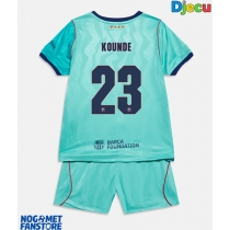 Barcelona Jules Kounde #23 Rezervni Dres za djecu 2026-27 Kratak Rukav (+ Kratke hlače)